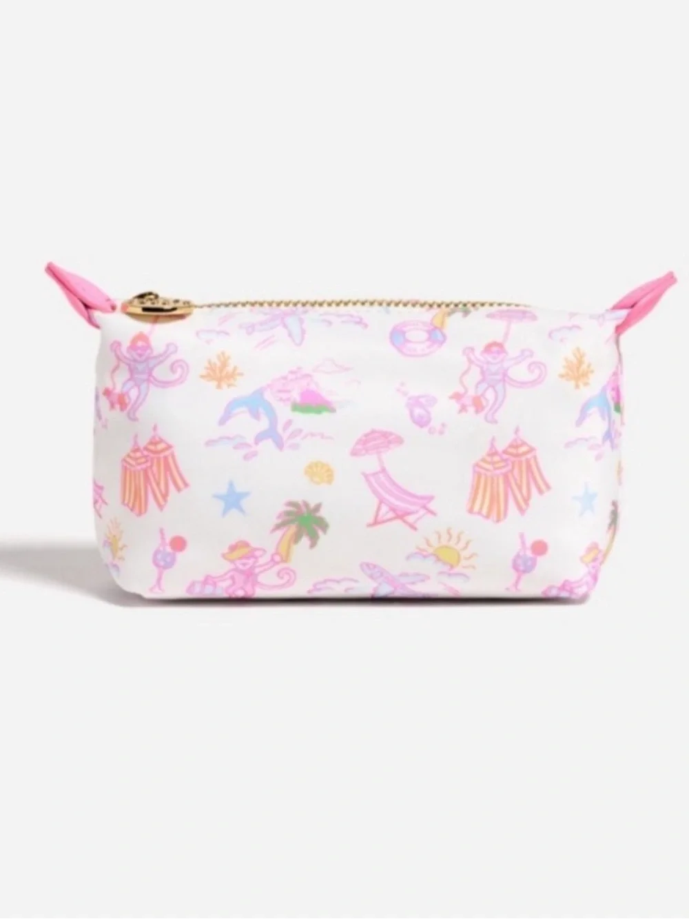 Stoney Clover Lane x Roller Rabbit Hotel Tropical Pouchette Bag